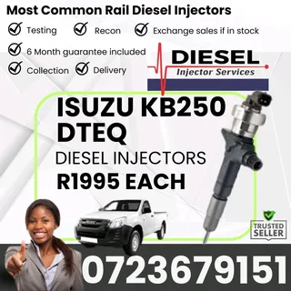 Isuzu KB250 Dteq Diesel Injectors for sale