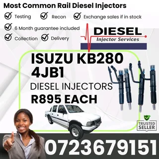 Isuzu KB280 4JB1 Diesel Injectors for sale