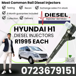 Hyundai H1 Diesel Injectors for sale