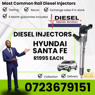 Hyundai Santa Fe Diesel Injectors for sale