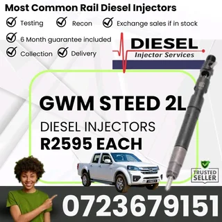 Gwm Steed 2l Diesel Injectors For Sale