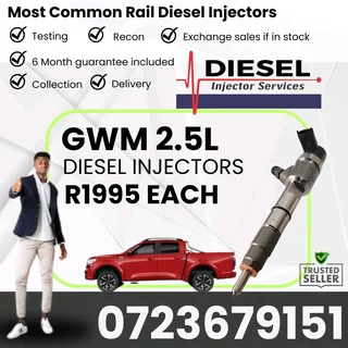 GWM 2.5L Diesel Injectors for sale