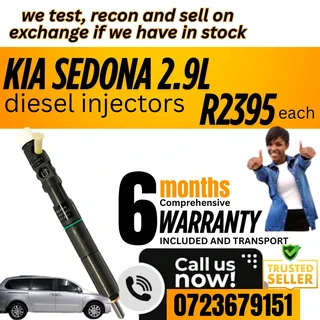 Kia Sedona 2.9L Diesel Injectors for sale