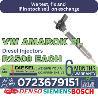 VW Amarok diesel injectors for sale