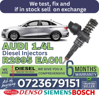Audi 1.4L diesel injectors for sale