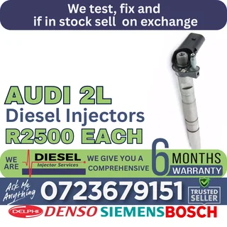 Audi 2L diesel injectors for sale on exchange (we have in stock)