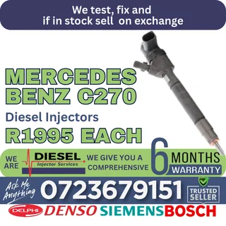 Mercedes Benz C270 diesel injectors for sale