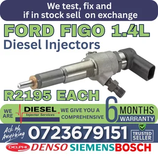 Ford Figo 1.4L diesel injectors for sale