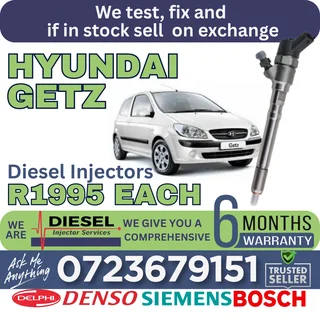 Hyundai Getz diesel injectors for sale