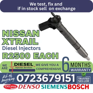Nissan Xtrail diesel injectors for sale