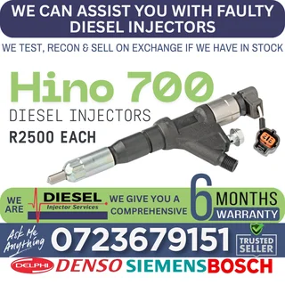 Hino 700 Truck Diesel Injectors for sale
