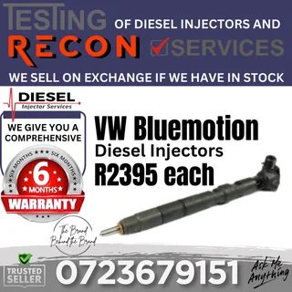 VW Bluemotion diesel injectors for sale