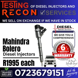 Mahindra Bolero diesel injectors for sale