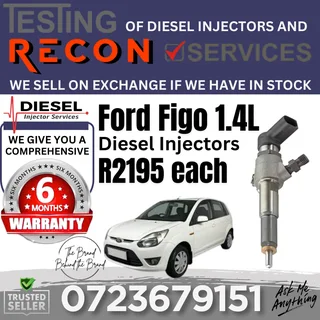 Ford Figo 1.4L diesel injectors for sale