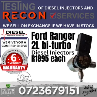 Ford Ranger 2L bi-turbo diesel injectors for sale