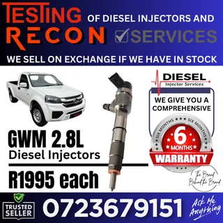 GWM 2.8L diesel injectors for sale