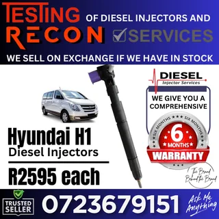Hyundai H1 Delphi diesel injectors for sale