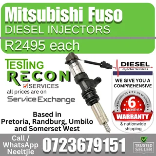 Mitsubishi Fuso Diesel Injectors for sale