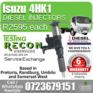 Isuzu 4HK1 Diesel Injectors for sale