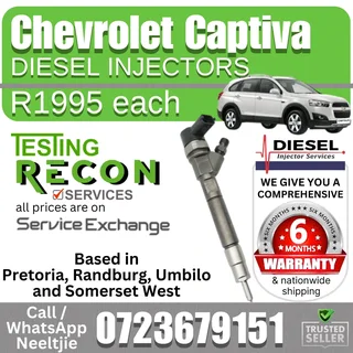Chevrolet Captiva Diesel Injectors for sale