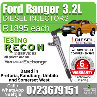 Ford Ranger 3.2L Diesel Injectors for sale