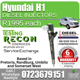 Hyundai H1 Diesel Injectors for sale
