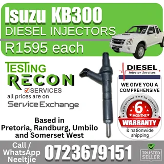 Isuzu KB300 Diesel Injectors for sale