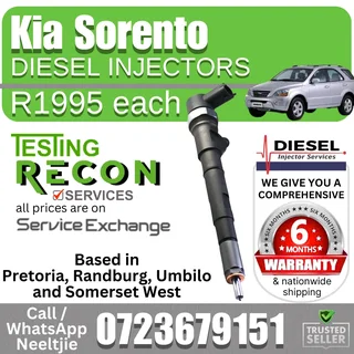 Kia Sorento Diesel Injectors for sale