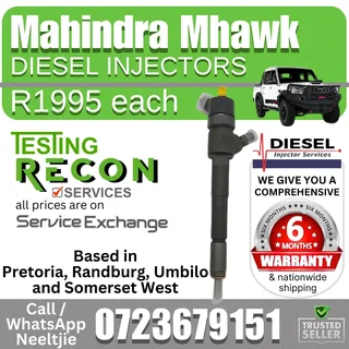 Mahindra Mhawk Diesel Injectors for sale