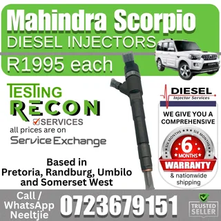 Mahindra Scorpio Diesel Injectors for sale
