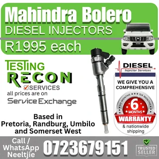 Mahindra Bolero Diesel Injectors for sale