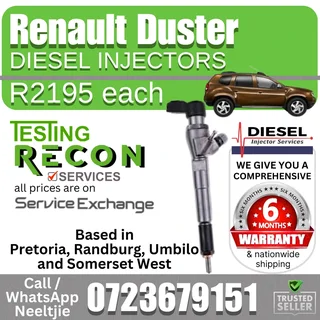 Renault Duster Diesel Injectors for sale