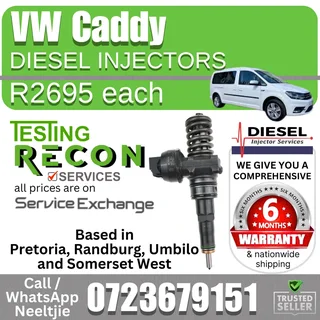 VW Caddy Diesel Injectors for sale