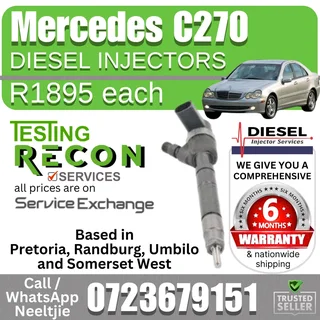 Mercedes C270 Diesel Injectors for sale