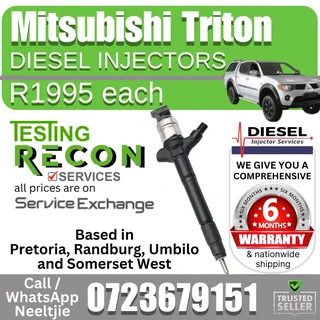 Mitsubishi Triton Diesel Injectors for sale
