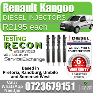Renault Kangoo Diesel Injectors for sale