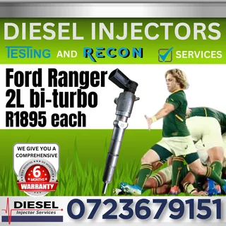 Ford Ranger 2L bi-turbo diesel injectors for sale