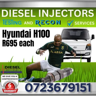 Hyundai H100 diesel injectors for sale