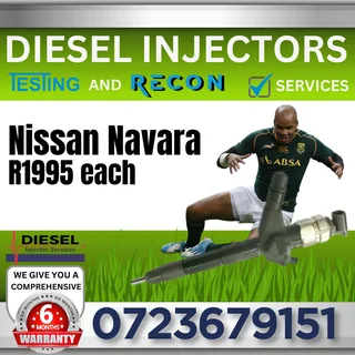 Nissan Navara diesel injectors for sale