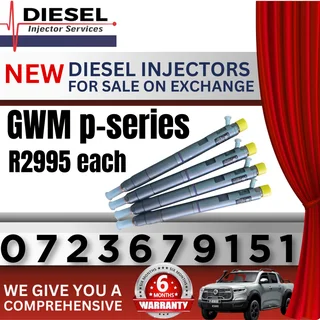 New GWM P-series diesel injectors for sale