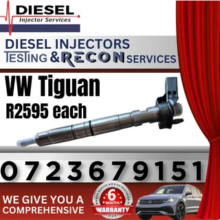 VW Tiguan diesel injectors for sale