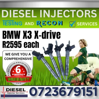 BMW X3 xdrive diesel injectors for sale