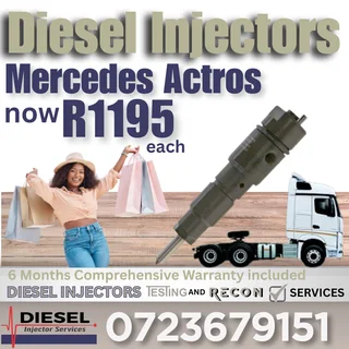 Mercedes Actros diesel injectors for sale