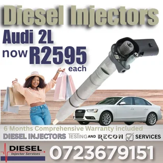 Audi 2L diesel injectors for sale