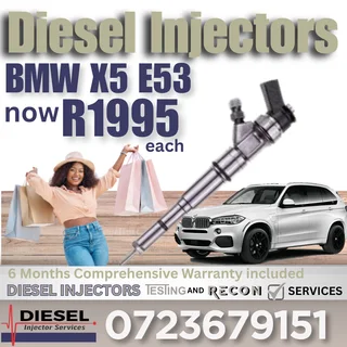 BMW X5 E53 diesel injectors for sale