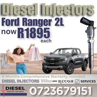 Ford Ranger 2L bi-turbo diesel injectors for sale