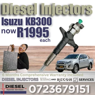 Isuzu KB300 diesel injectors for sale