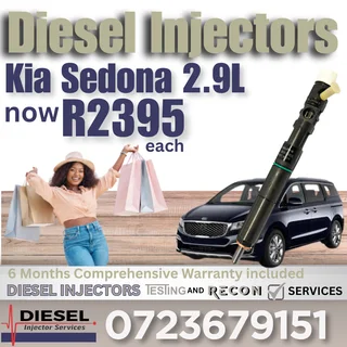 Kia Sedona diesel injectors for sale