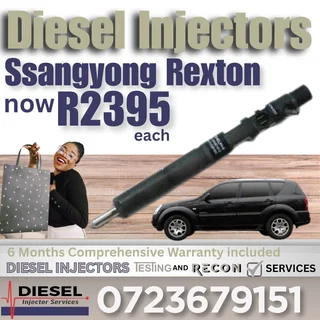 Ssangyong Rexton diesel injectors for sale