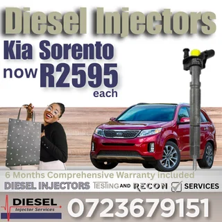 Kia Sorento diesel injectors for sale